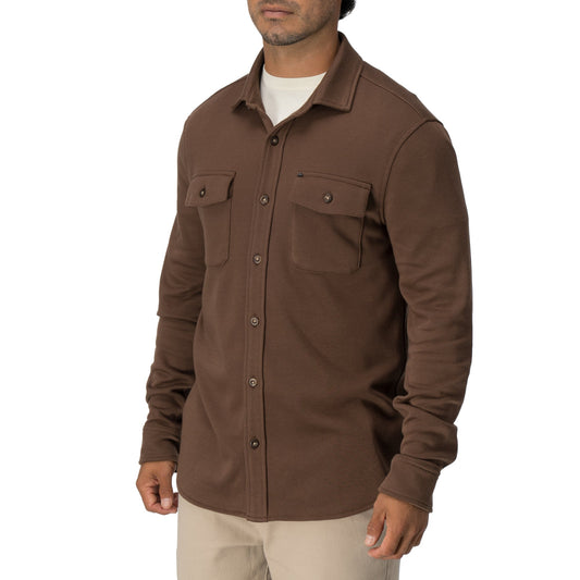 Coltrane Pique Shirt - Carafe