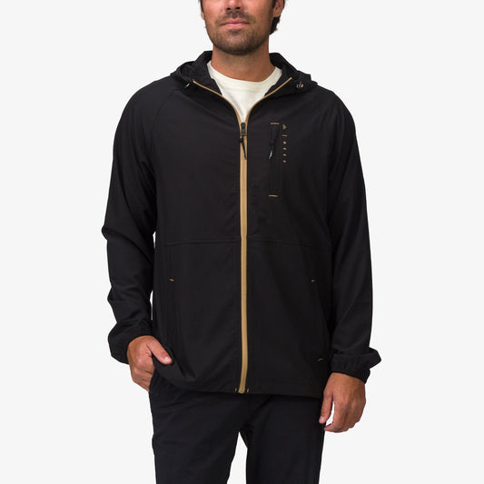 Garvey Full Zip Jacket - Caviar