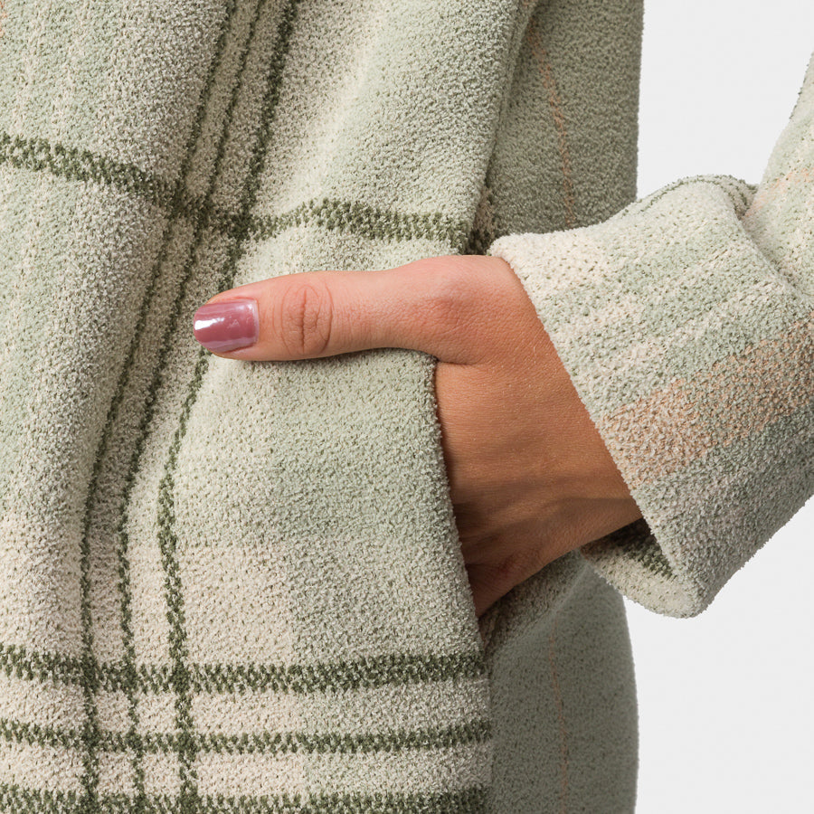 Beverly Knit Trench - Desert Sage