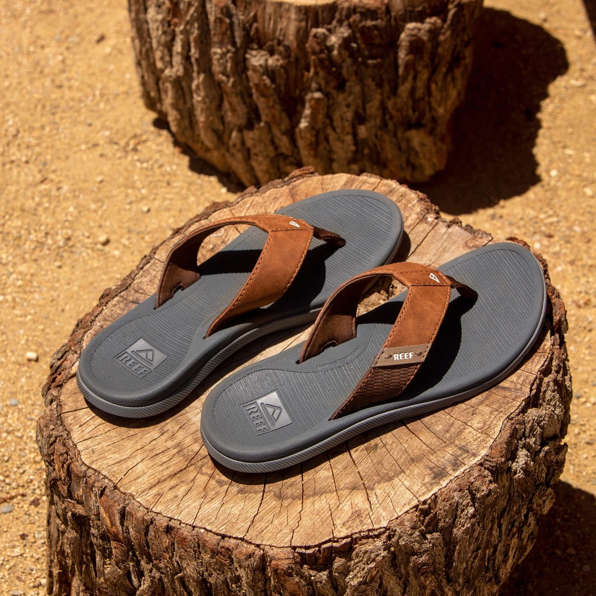 Reef Santa Ana - Grey/Tan