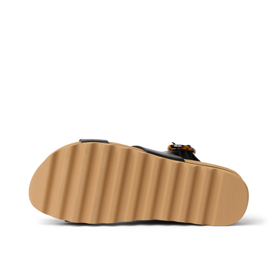 Vista Hi Buckle - Black/Tan