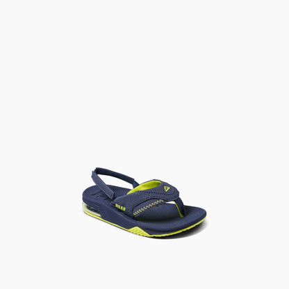 Little Fanning - Lime/Navy