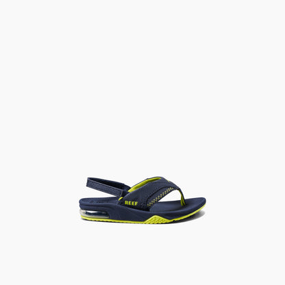 Little Fanning - Lime/Navy