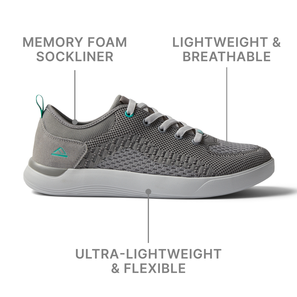 Neso - Grey/Aqua