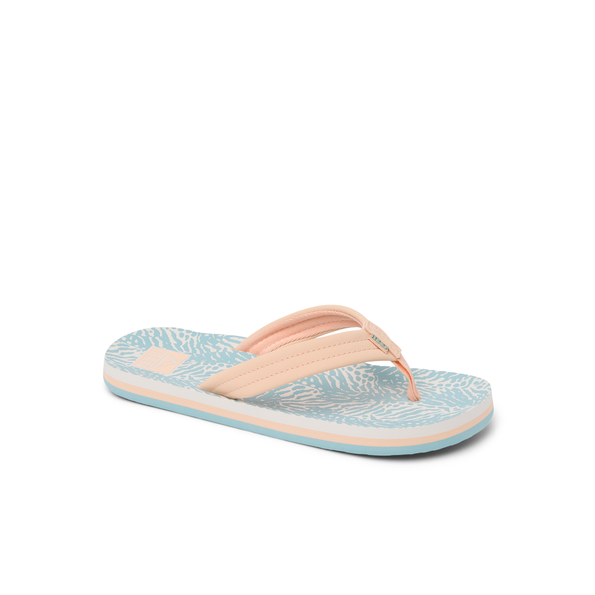 Kids Ahi - Peach/Blue Animal