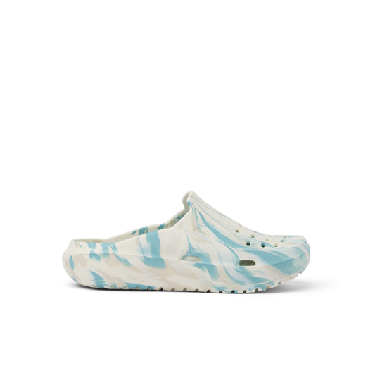 Glider - Off White/Blue Marble