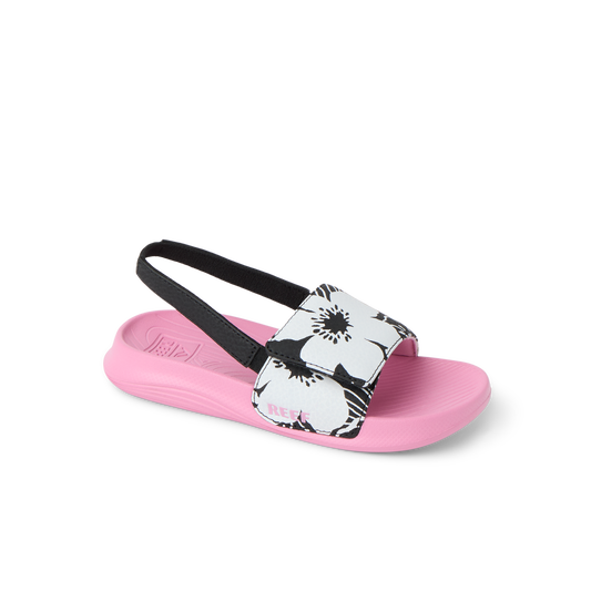 Little Salty Slide - Black/Pink