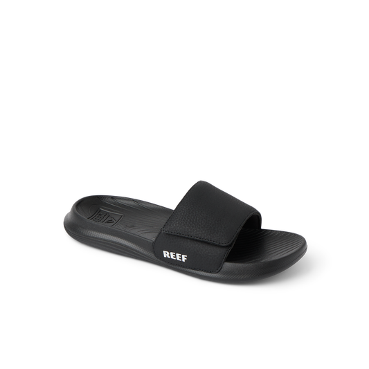 Kids Salty Slide - Black/White