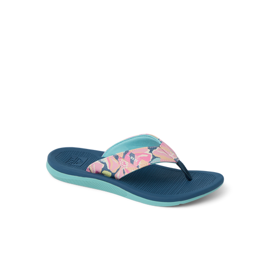 Kids Santa Ana - Navy/Aqua Multi