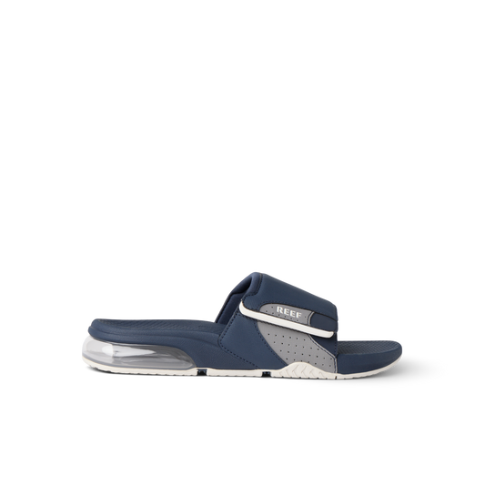 Fanning + Slide - Navy/Grey/White