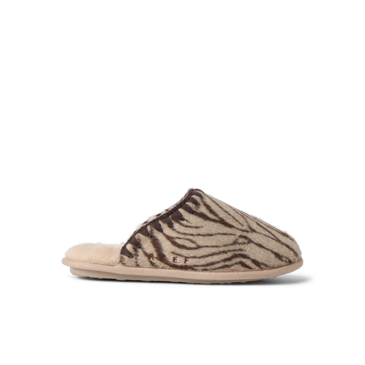 Iryss Slipper - Choco Zebra