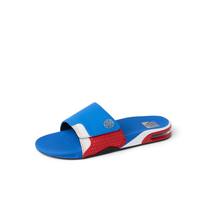 Fanning Slide - Blue/White/Red