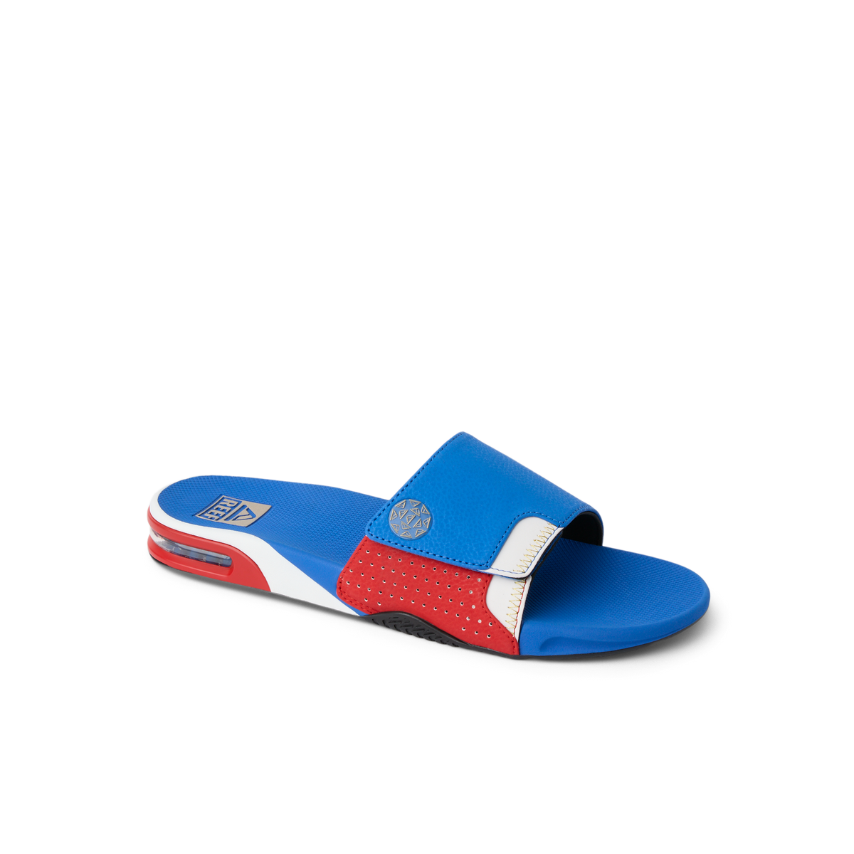 Fanning Slide - Blue/White/Red