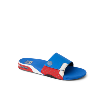 Fanning Slide - Blue/White/Red