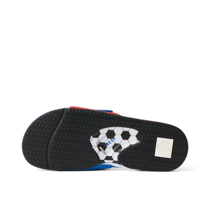 Fanning Slide - Blue/White/Red