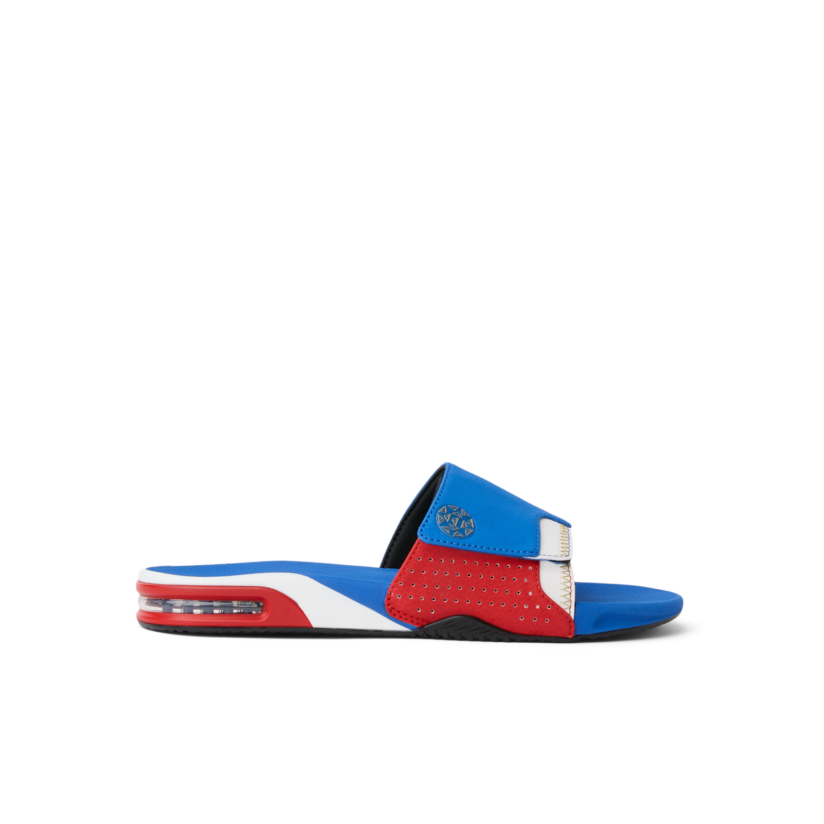 Fanning Slide - Blue/White/Red