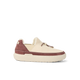 Bone/Burgundy