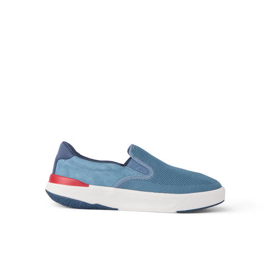 Del Mar Slip On - Navy/White/Red