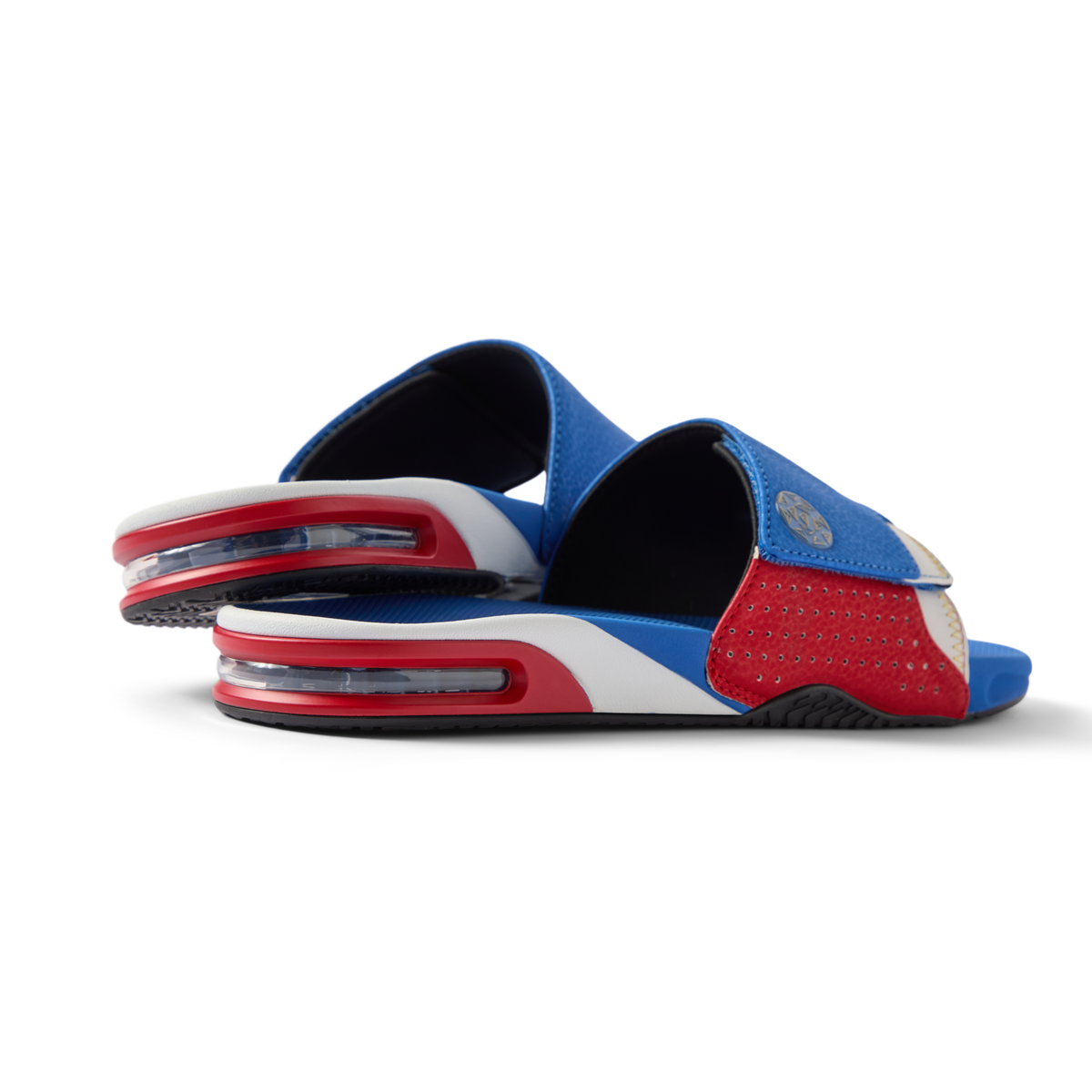 Fanning Slide - Blue/White/Red