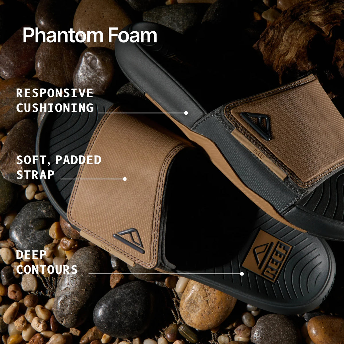 Phantom Slab - Black/Tan
