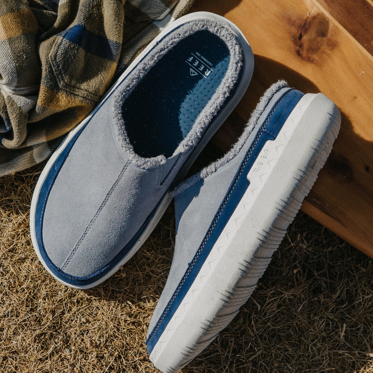Rambler Mule - Grey/Navy