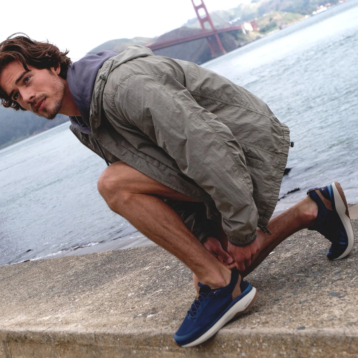 Zuma - Navy/Brown