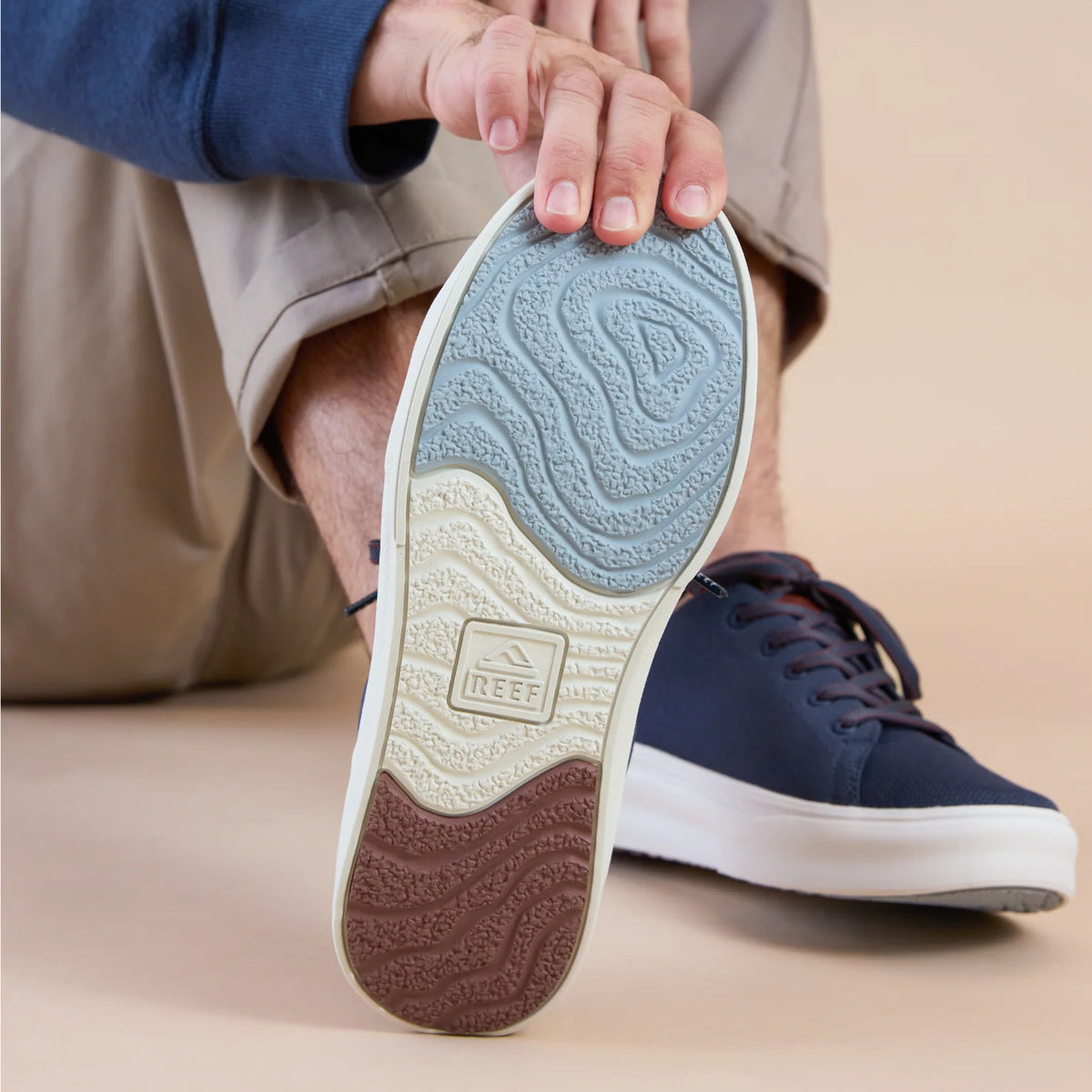Atlantic - Navy/Cappuccino