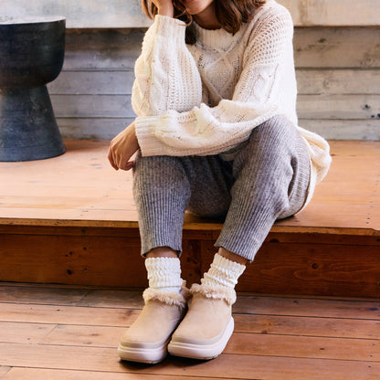 Weekend Olivia - Warm Sand Suede
